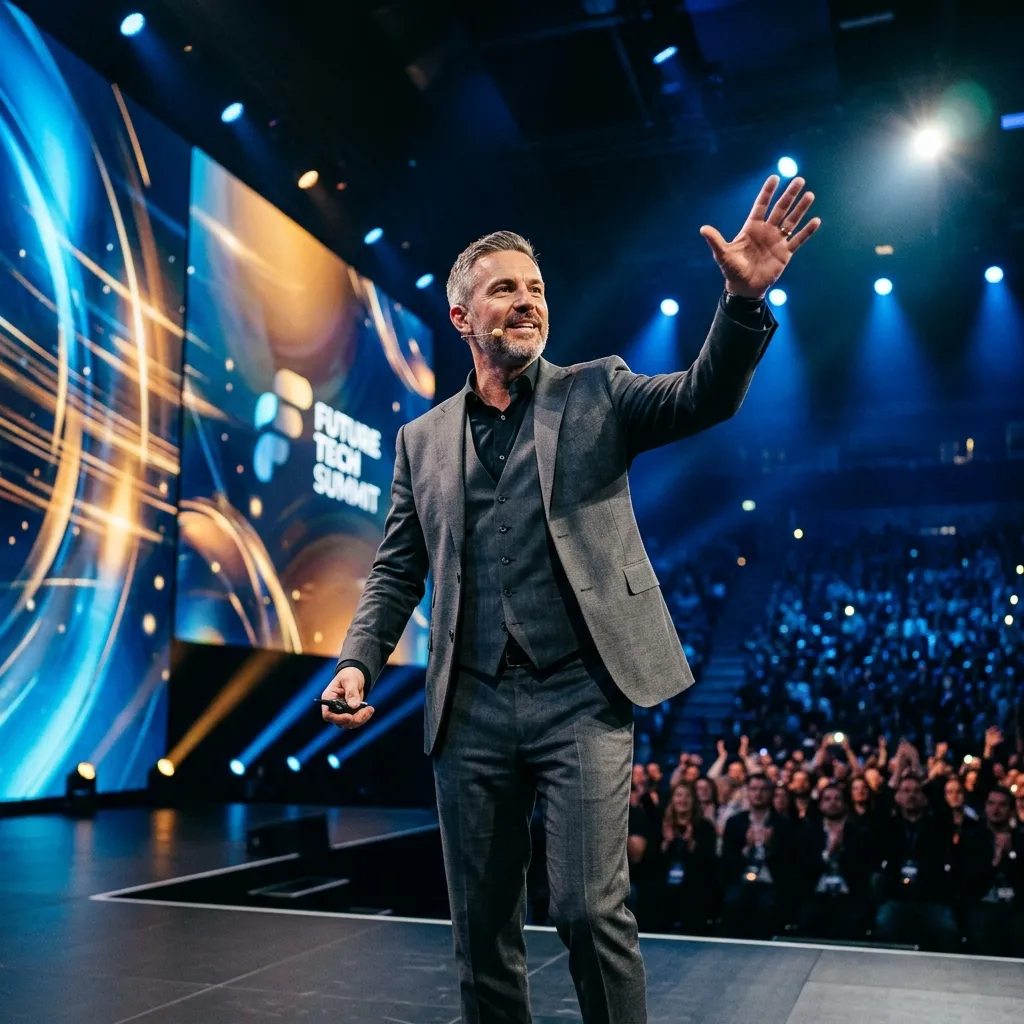 Tech conference keynote