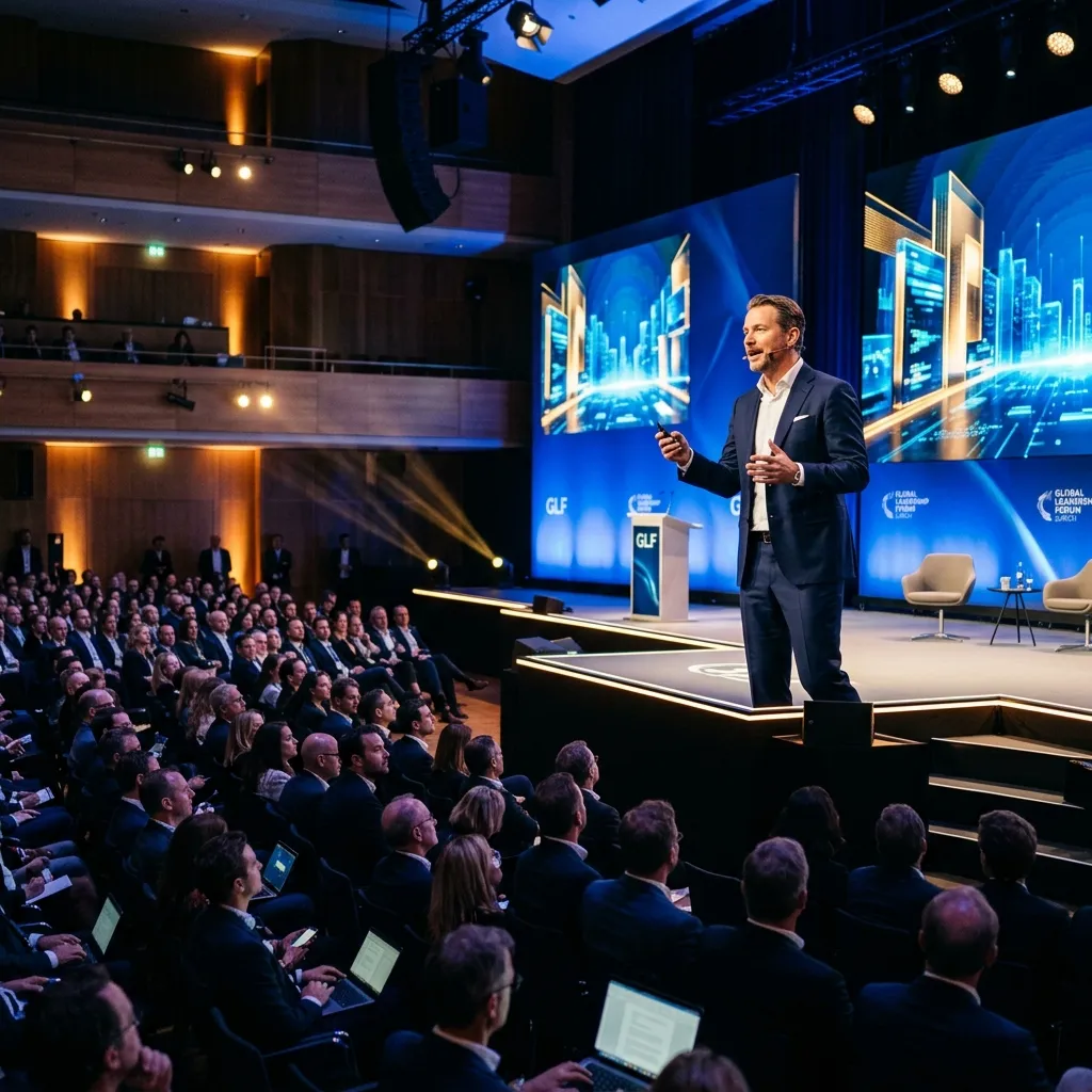 Business conference audience