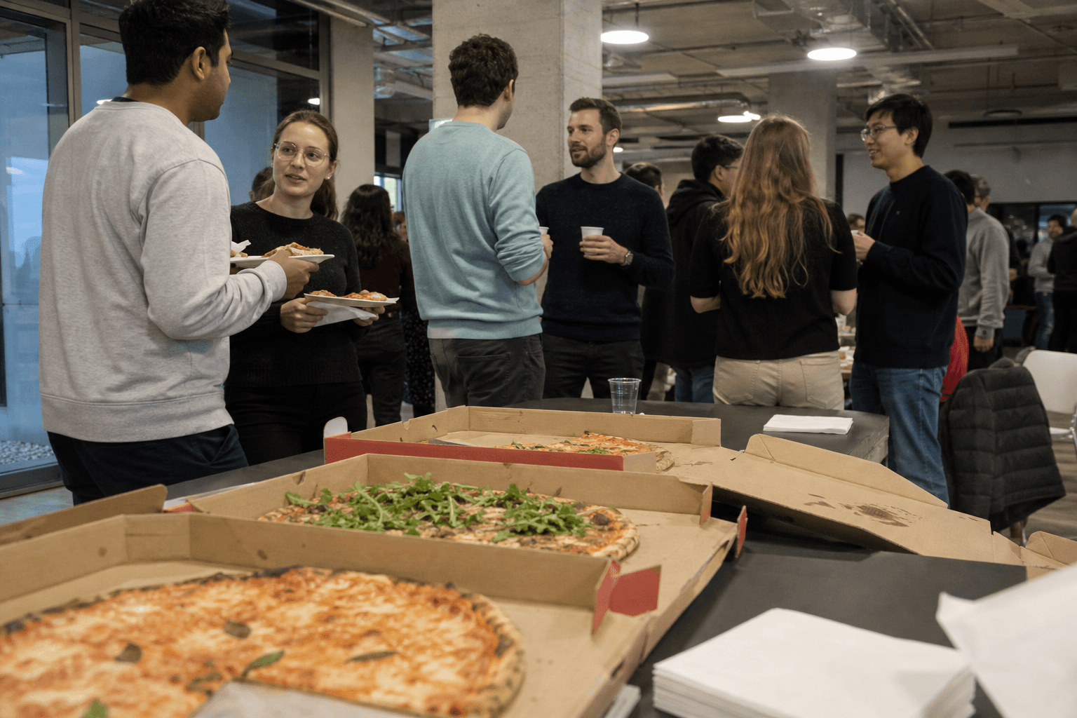 Pizzas & Startups